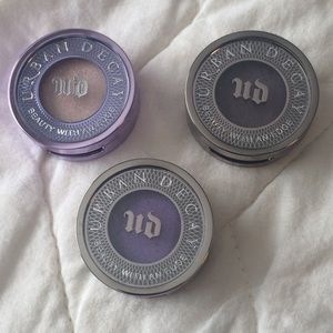 Urban Decay eyeshadow singles, two new, one used